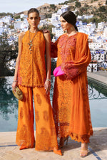 MARIA B Voyage Luxe Eid Lawn 2025 Original stitched Embroidered Suit D-2505-B