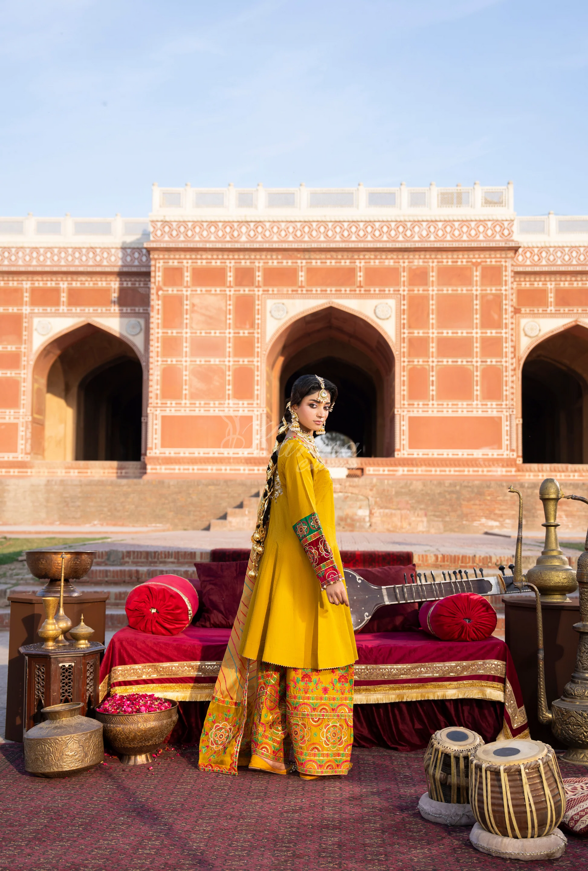 Chaand-Raat BY Karma Collection HONEY GOLD KC-1552