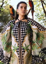 M Prints by Maria B Stitched Lawn 3 Piece Suit D-05 A - Summer Collection