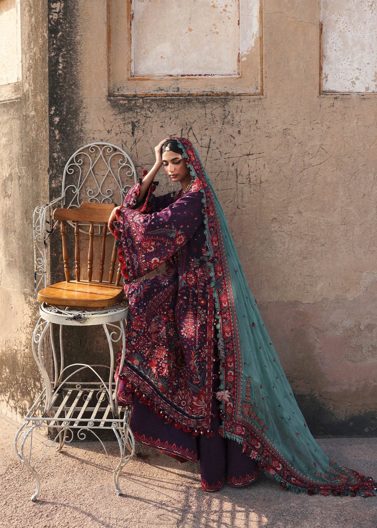 Hussain Rehar Stitched Karandi Winter Collection 2025 Sultana