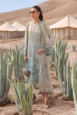 MARIA B Voyage Luxe Eid Lawn 2025 Original stitched Embroidered Suit D-2515-B