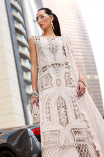 Maria B Stitched Embroidered Luxury Lawn 3 Piece Suit D-2608-A- Eid Collection