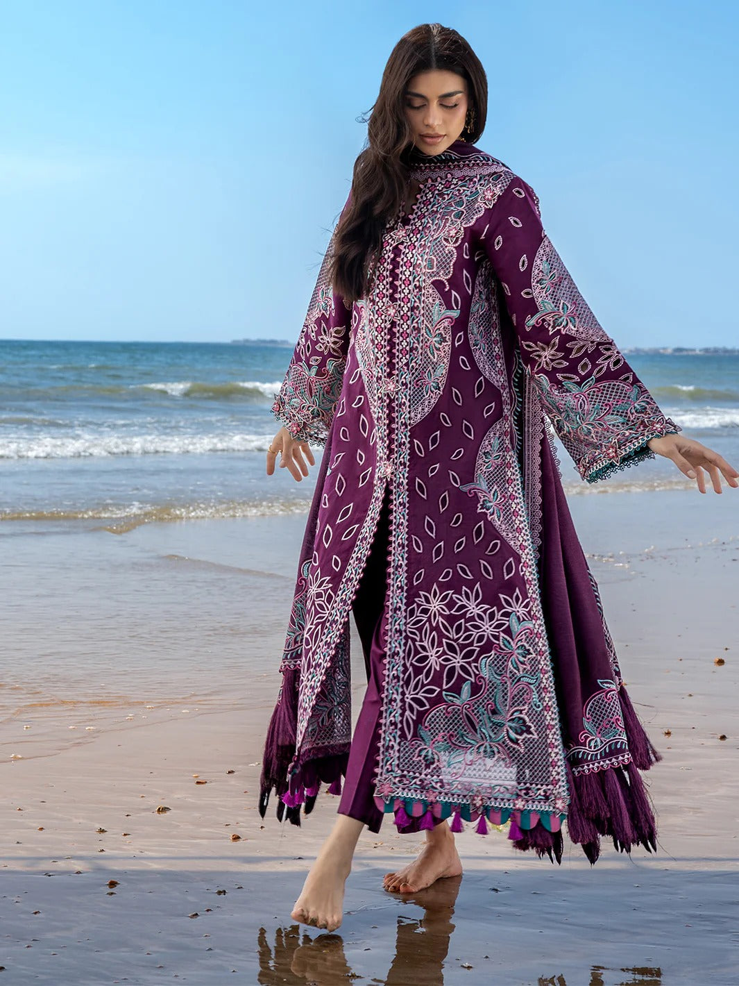 Eid 2026 Sirene Luxury Lawn Stitched S-01