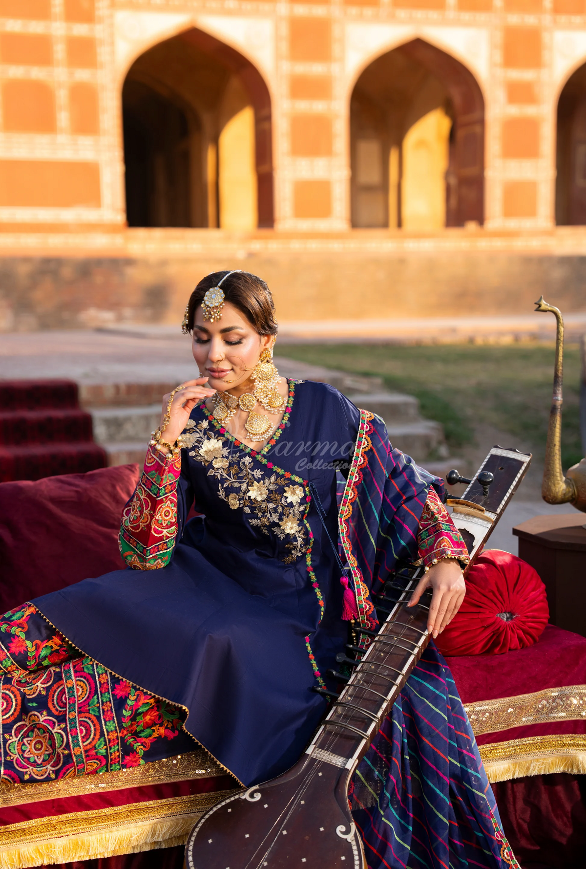 Chaand-Raat BY Karma Collection INDIGO KC-1552