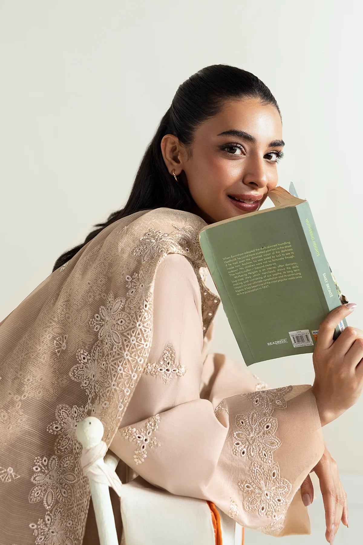 Afrozeh 10034-Vanilla Beige-Basic Pret' 2025