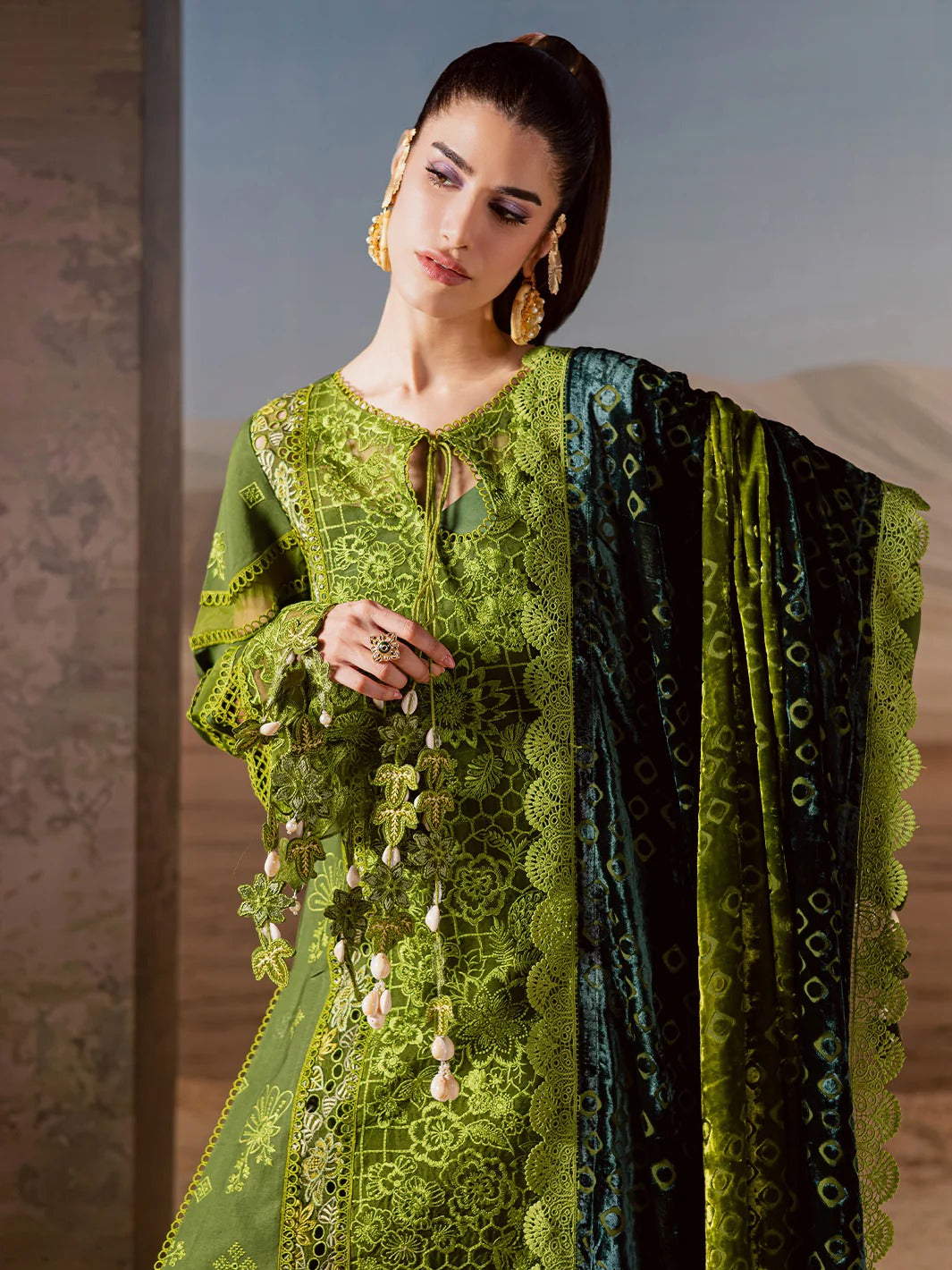 Amelia Luxury Winter '25 CK-012 | 3 PC Kotrai