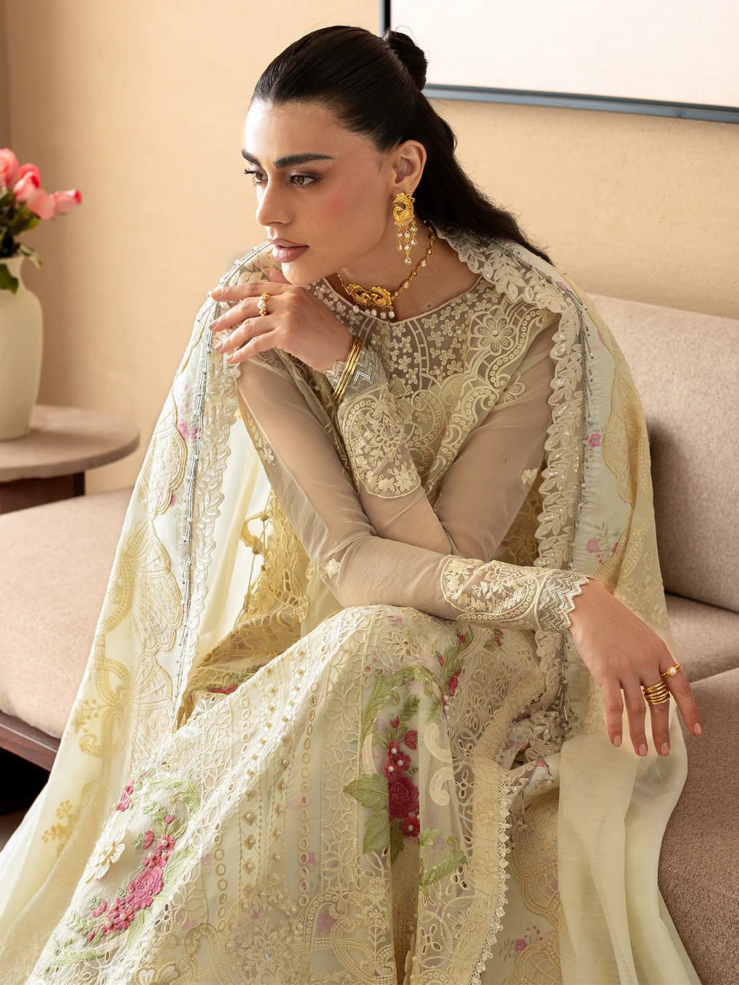 Eid 2026 Sirene Luxury Lawn Stitched S-010
