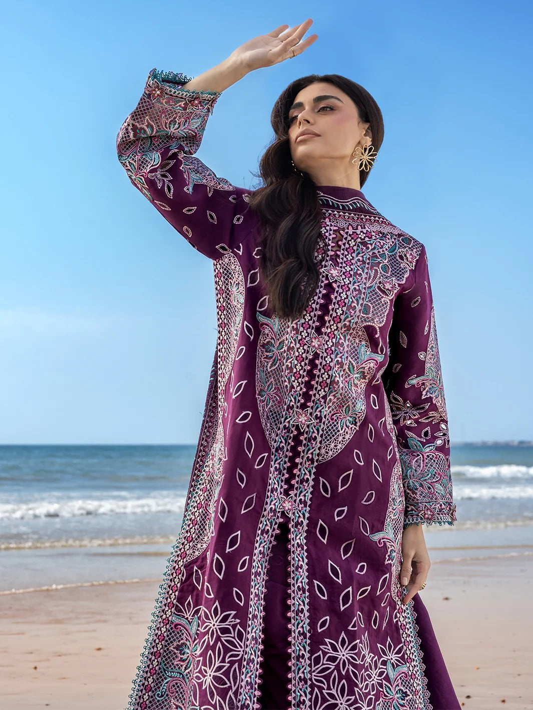 Eid 2026 Sirene Luxury Lawn Stitched S-01
