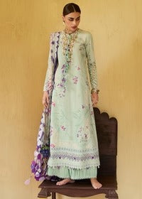 Suffuse Stitched | Luxury Lawn 25 | LARA / MINT GREEN / Lawn