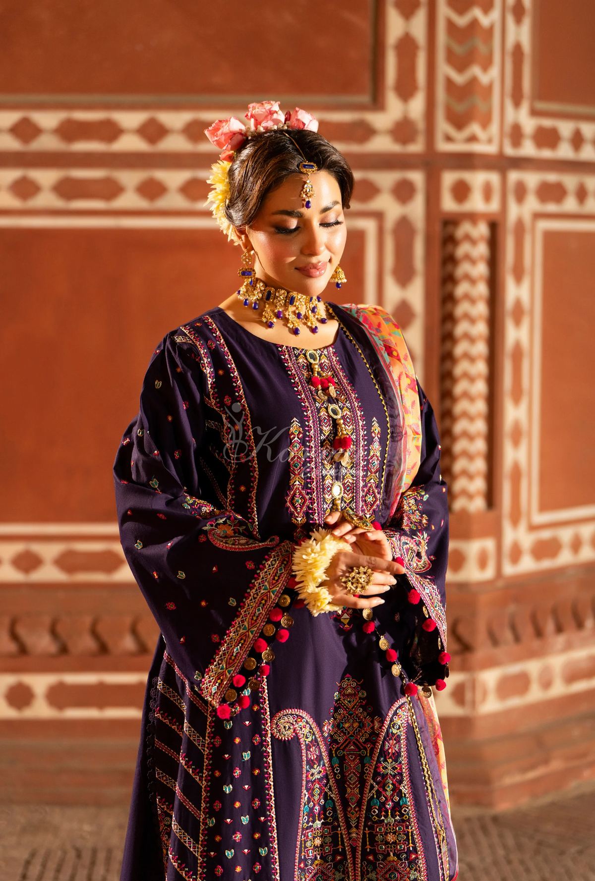 Chaand-Raat BY Karma Collection VIOLEТ KC-1555
