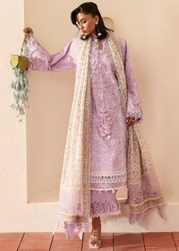 Suffuse Stitched | Luxury Lawn 25 | YASMIN / MAUVE PURPLE / Lawn