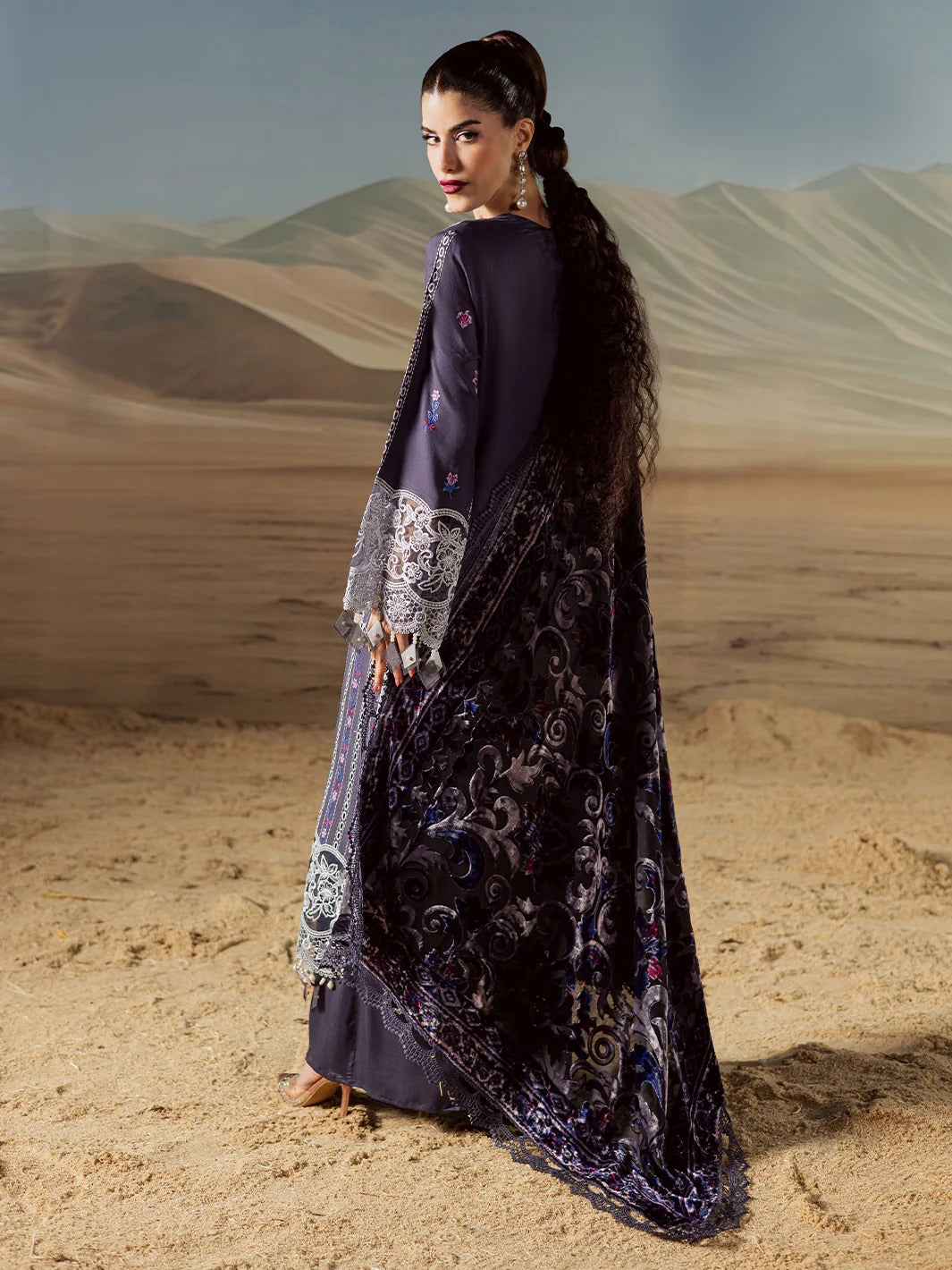 Amelia Luxury Winter '25 CK-005 | 3 PC Kotrai