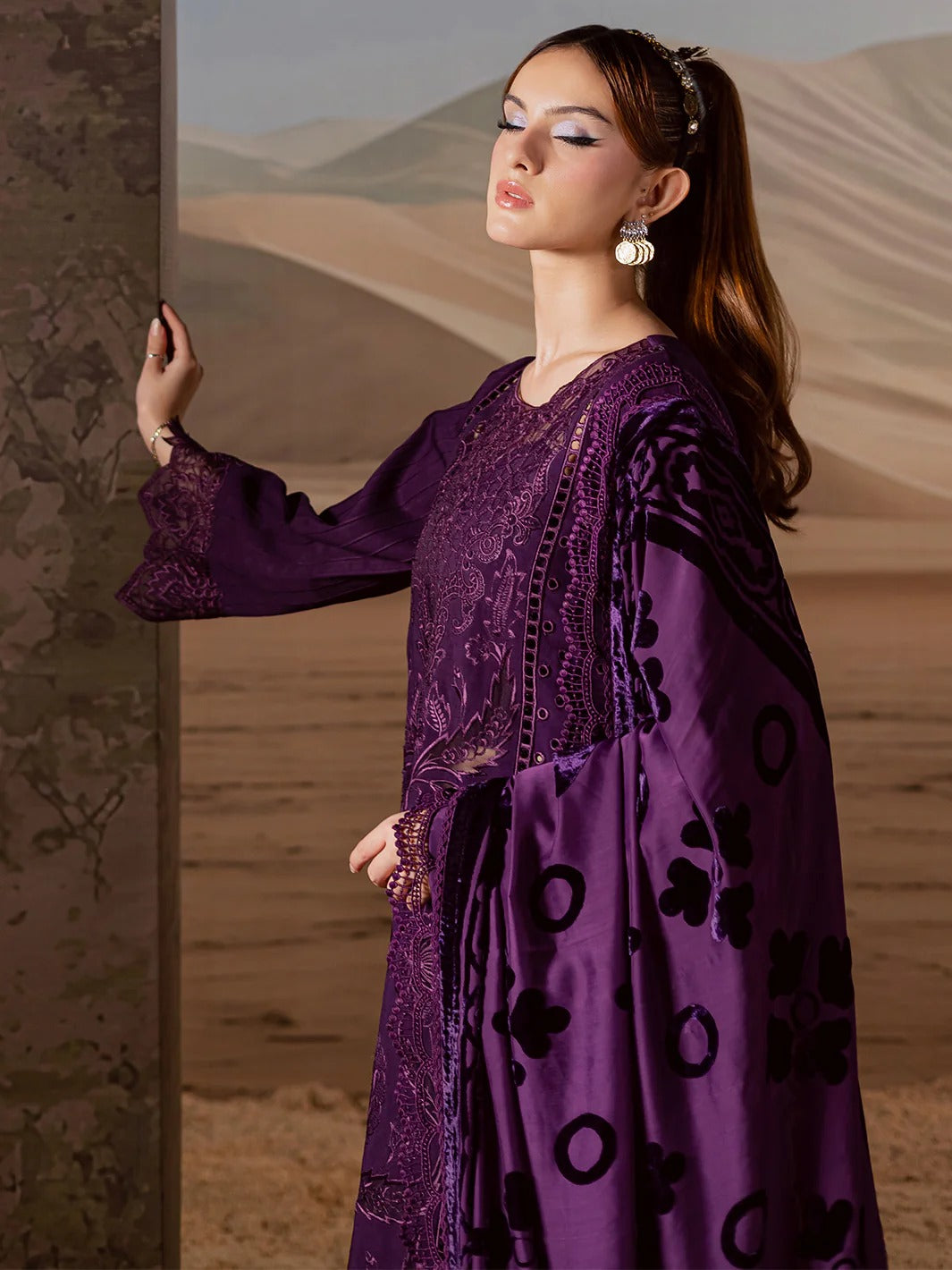 Amelia Luxury Winter '25 CK-010 | 3 PC Kotrai