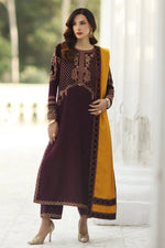 CHARIZMA SIGNATURE VOL 1 WINTER 2025-3-PC Stitched Peach Leather with Velvet CSW5-09