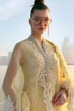 Maria B Stitched Embroidered Luxury Lawn 3 Piece Suit D-2604-A- Eid Collection