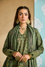 Florent one-nation Digital Printed Embroidered 3 piece stitched suit FON - 8A