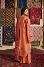 Florent one-nation Digital Printed Embroidered 3 piece stitched suitFON - 9B