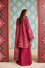 Florent one-nation Digital Printed Embroidered 3 piece stitched suitFON - 8B