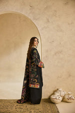 Florent one-nation Digital Printed Embroidered 3 piece stitched suit FON - 2A