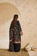 Florent one-nation Digital Printed Embroidered 3 piece stitched suit FON - 2A