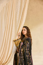 Florent one-nation Digital Printed Embroidered 3 piece stitched suit FON - 5A