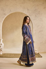 Florent one-nation Digital Printed Embroidered 3 piece stitched suit FON - 1A