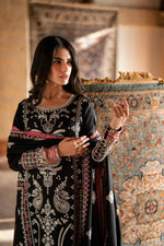 Florent shades-of-winter 3 piece stitched suit Embroidered Shirt With Embroidered Shawl FWS - 6B