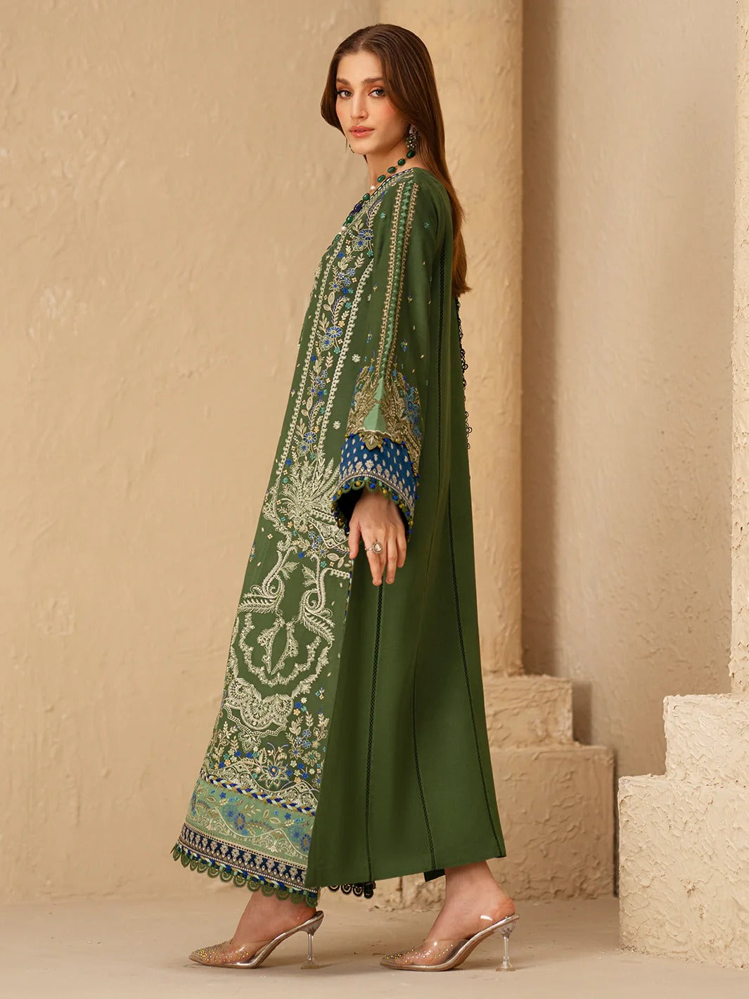 Saqqara-fall-winter Stitched 164 - B | 3 PC EmbroideredKotrai