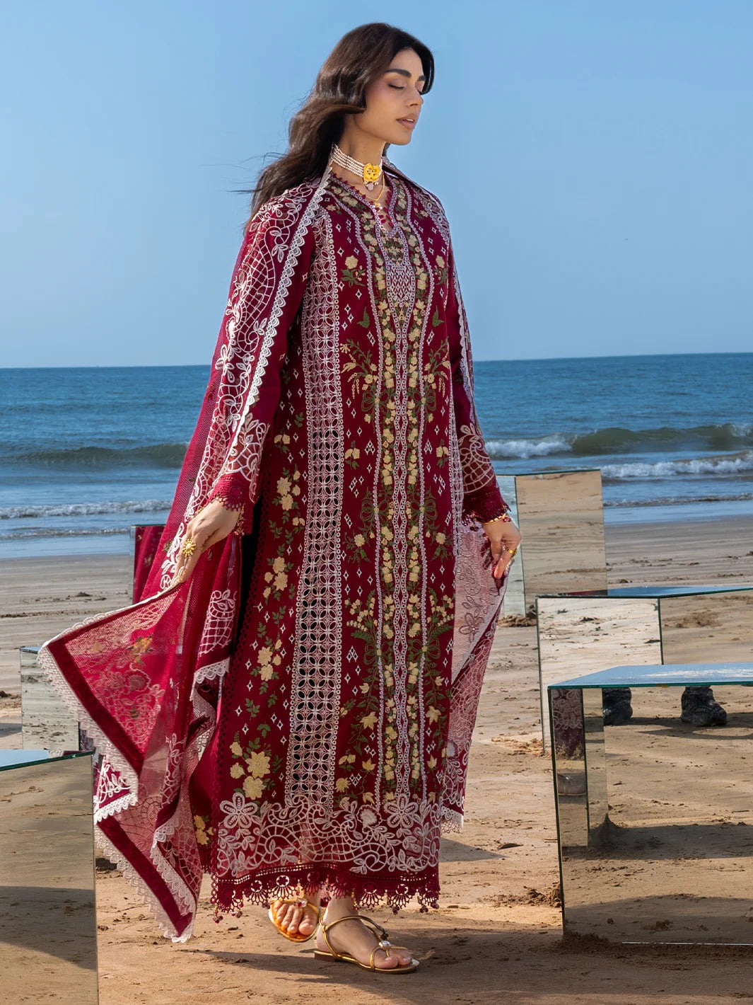 Eid 2026 Sirene Luxury Lawn Stitched S-011