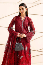 Maria B Stitched Embroidered Luxury Lawn 3 Piece Suit D-2607-A- Eid Collection