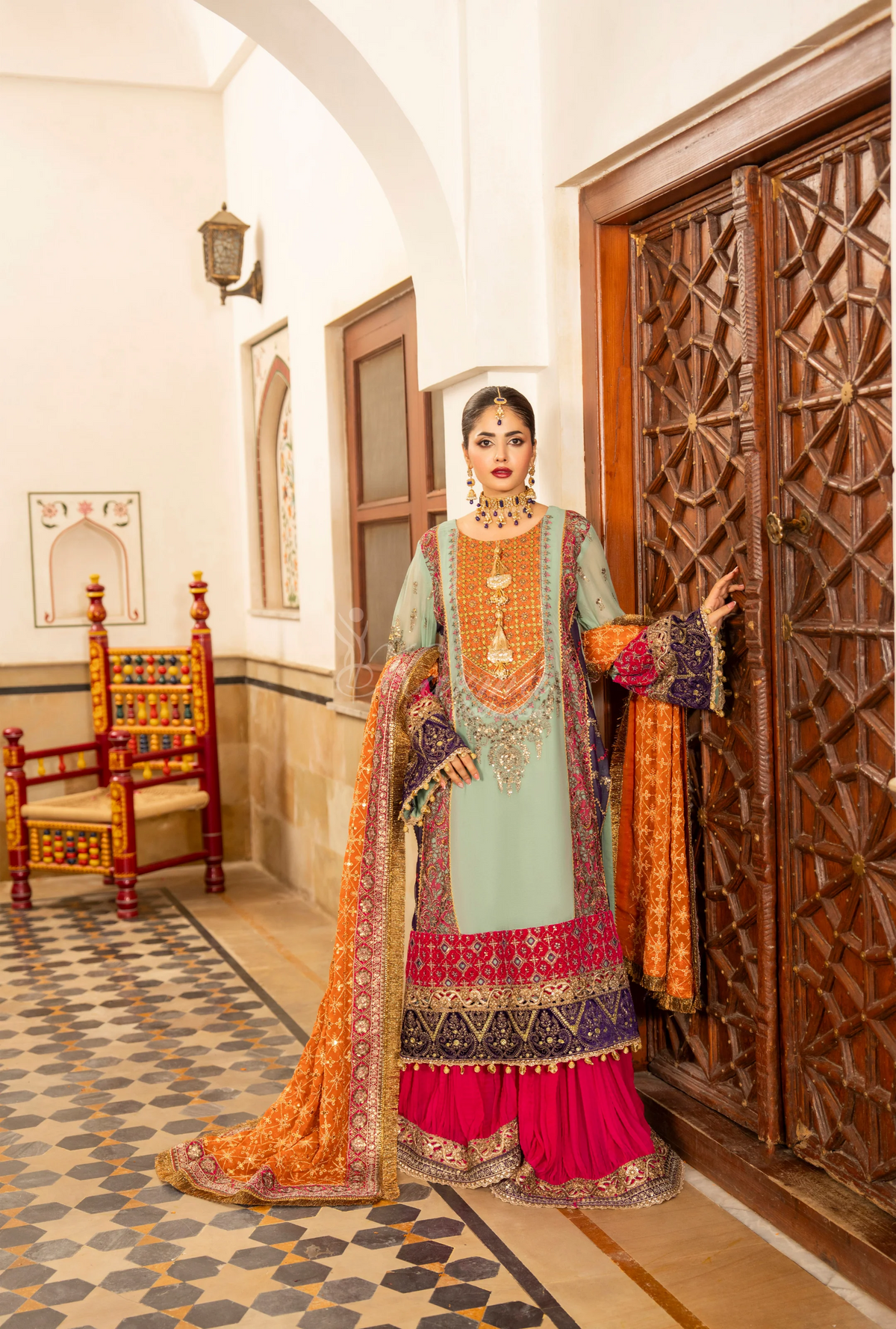 Festive Edit 2026 Karma Collection JAHAN-ARA MULTI-А F-500