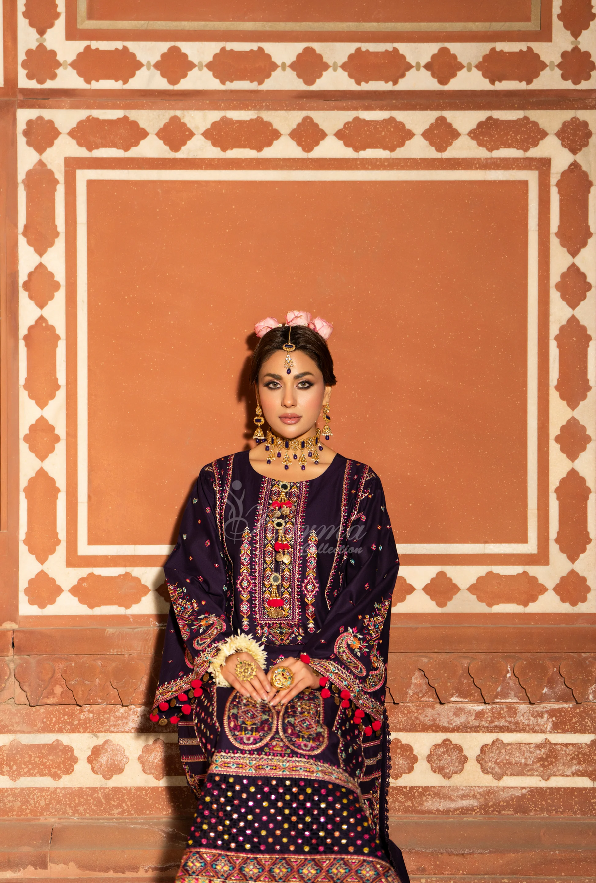 Chaand-Raat BY Karma Collection VIOLEТ KC-1555