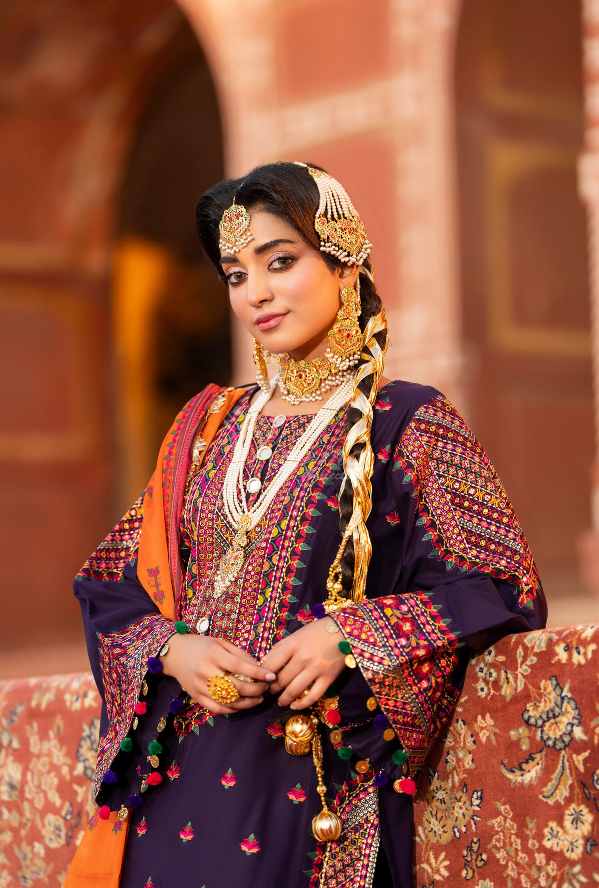 Chaand-Raat BY Karma Collection AMETHYST KC-1551