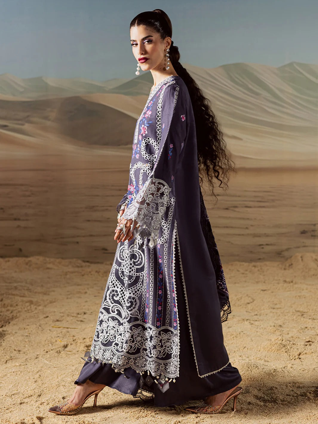 Amelia Luxury Winter '25 CK-005 | 3 PC Kotrai