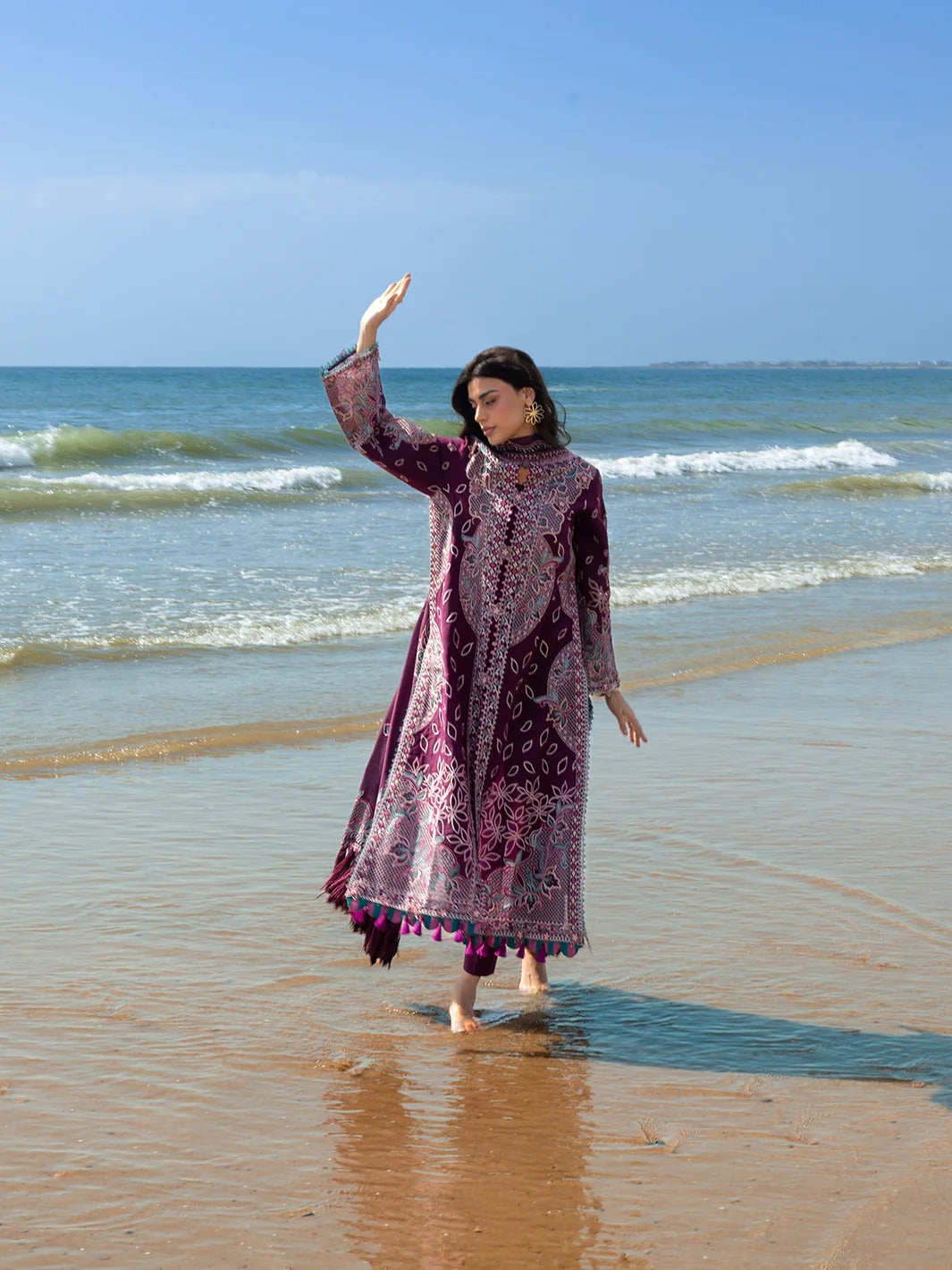 Eid 2026 Sirene Luxury Lawn Stitched S-01