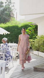 MS-08 | 3 PC Eid Luxury Lawn 25 | Monaco by Parishay