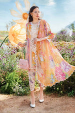 Maria B M Print | 3 Piece Stitched Printed Lawn Suit |MPT-2509-A