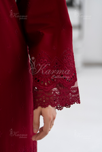 Afsana By KARMA COLLECTION (1393) Rose Chikankari Edit Latest Volume 2