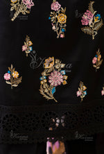 Karma Collection Winter 2024 Aangan II -1406 | JET BLACK