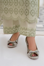 Afsana By KARMA COLLECTION (1386) Glacial GreenChikankari Edit Latest Volume Causal 3 piece Suit