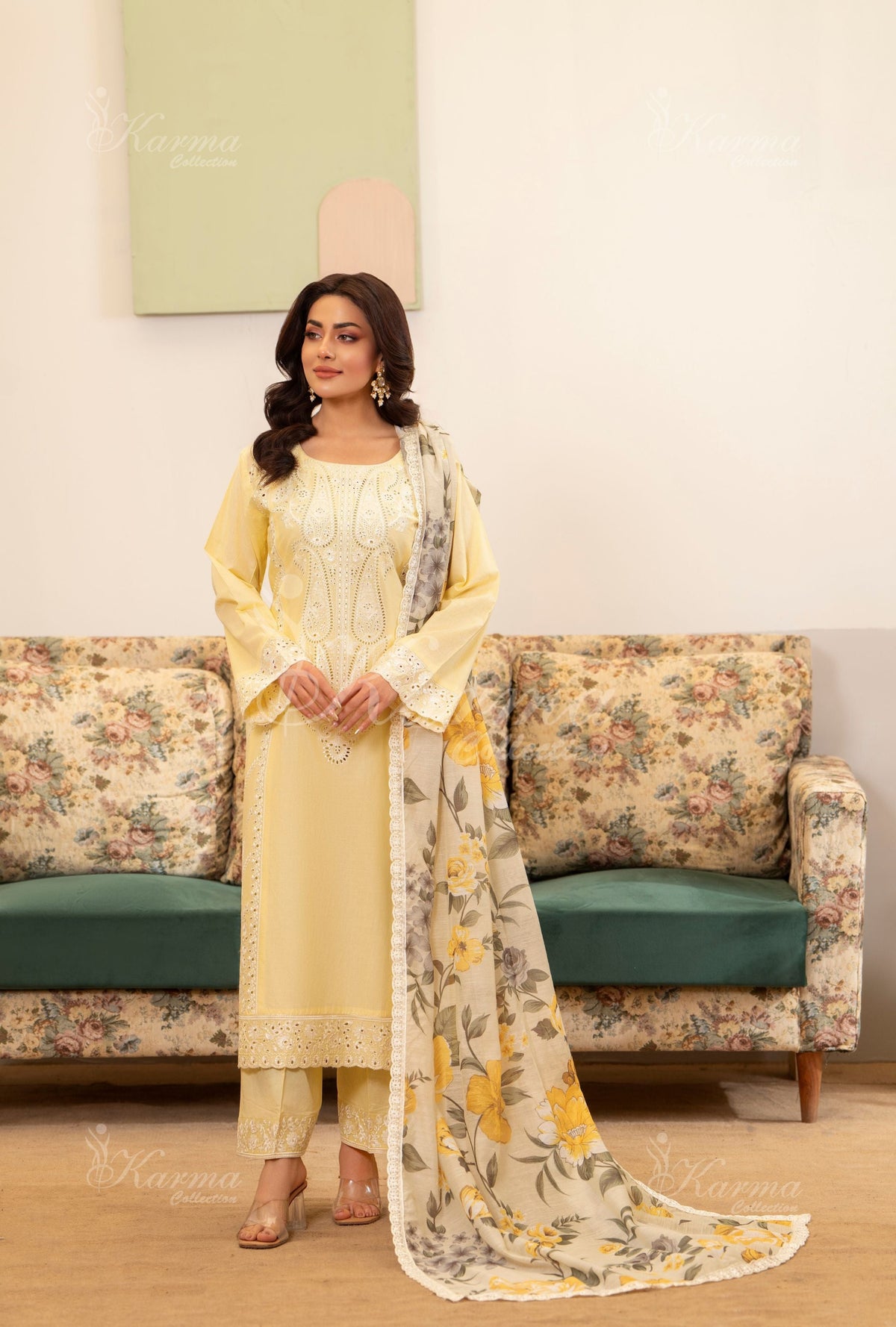 Karma Collection Pastel Yelow KC-1417