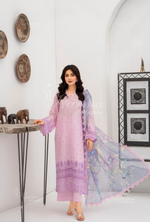 Afsana By KARMA COLLECTION (1388) Pastel PinkChikankari Edit Latest Volume Causal 3 piece Suit