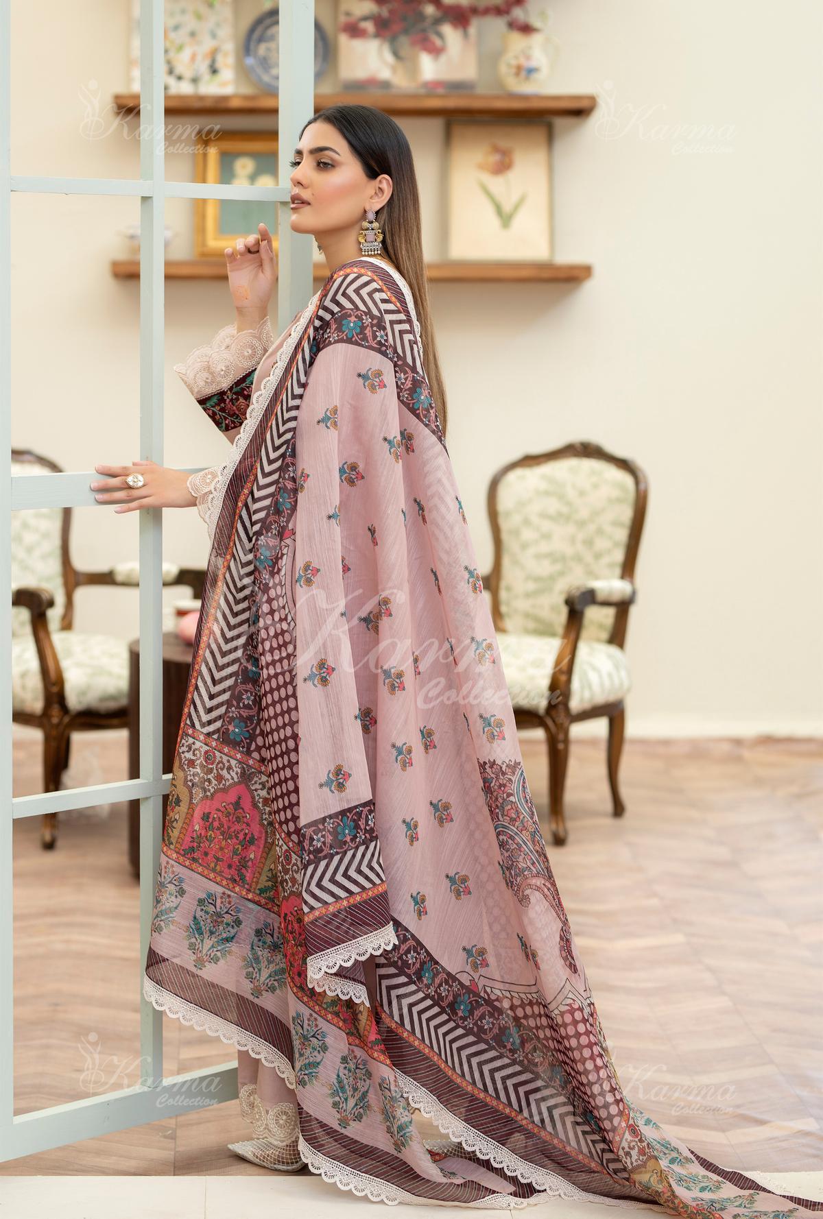 Karma Collection OYSTER KC-1448- Eid Colletion