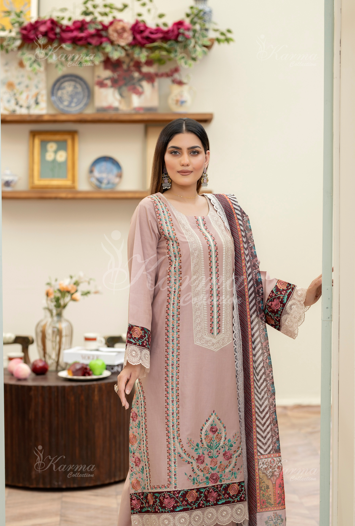 Karma Collection OYSTER KC-1448- Eid Colletion