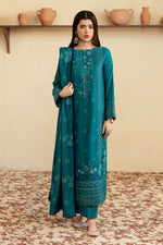 Reet By Ramsha - Three piece embroidered karandi suits with embroidered karandi shawls stitched & embellished | Original Ramsha Karandi Collection 2024 | R-1206