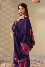 Reet By Ramsha - Three piece embroidered karandi suits with embroidered karandi shawls stitched & embellished | Original Ramsha Karandi Collection 2024 | R-1203