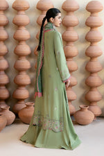 Reet By Ramsha - Three piece embroidered karandi suits with embroidered karandi shawls stitched & embellished | Original Ramsha Karandi Collection 2024 | R-1209