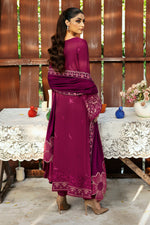 Reet By Ramsha - Three piece embroidered karandi suits with embroidered karandi shawls stitched & embellished | Original Ramsha Karandi Collection 2024 | R-1102