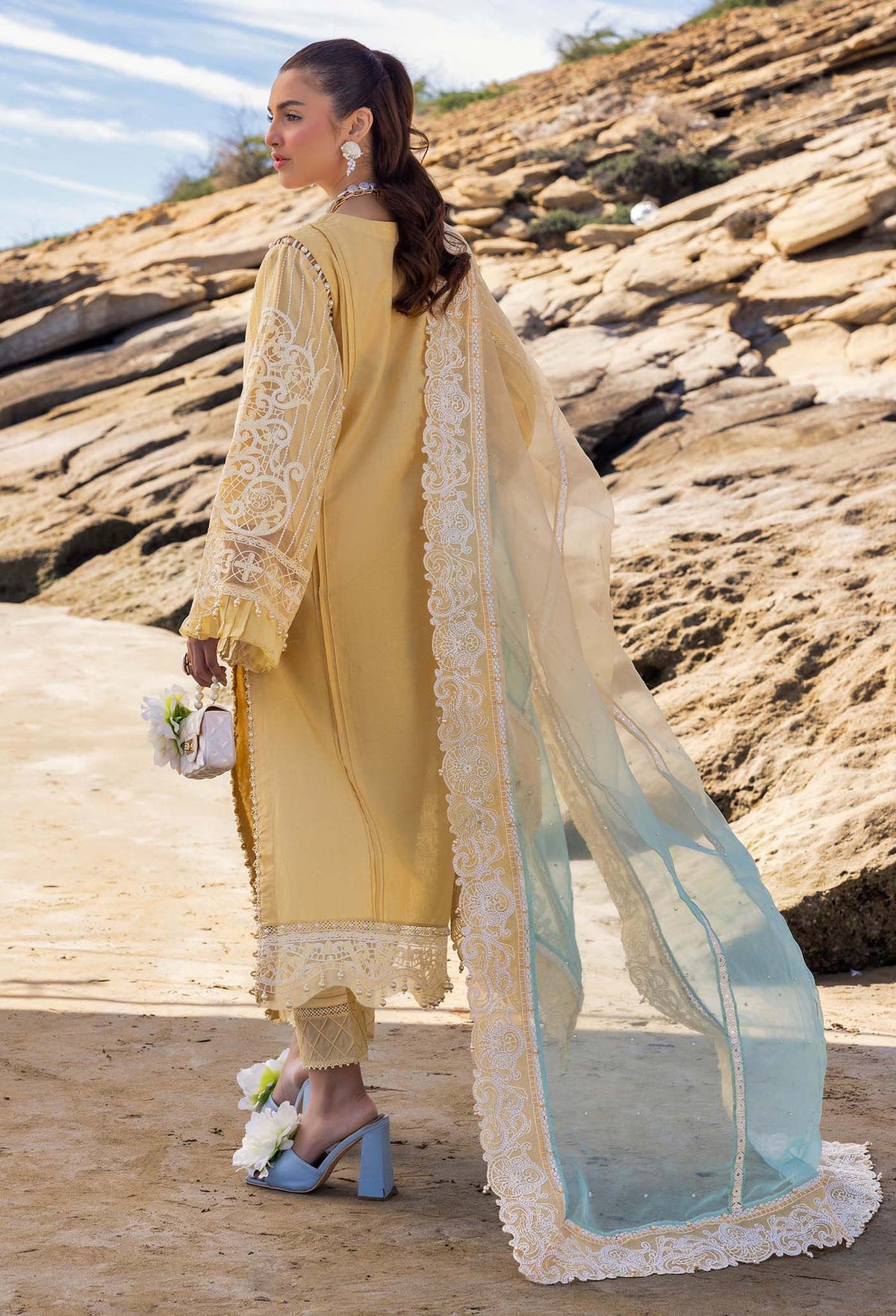 Eid Luxury Lawn | LASSERKARI By Adan's Libas | 03342
