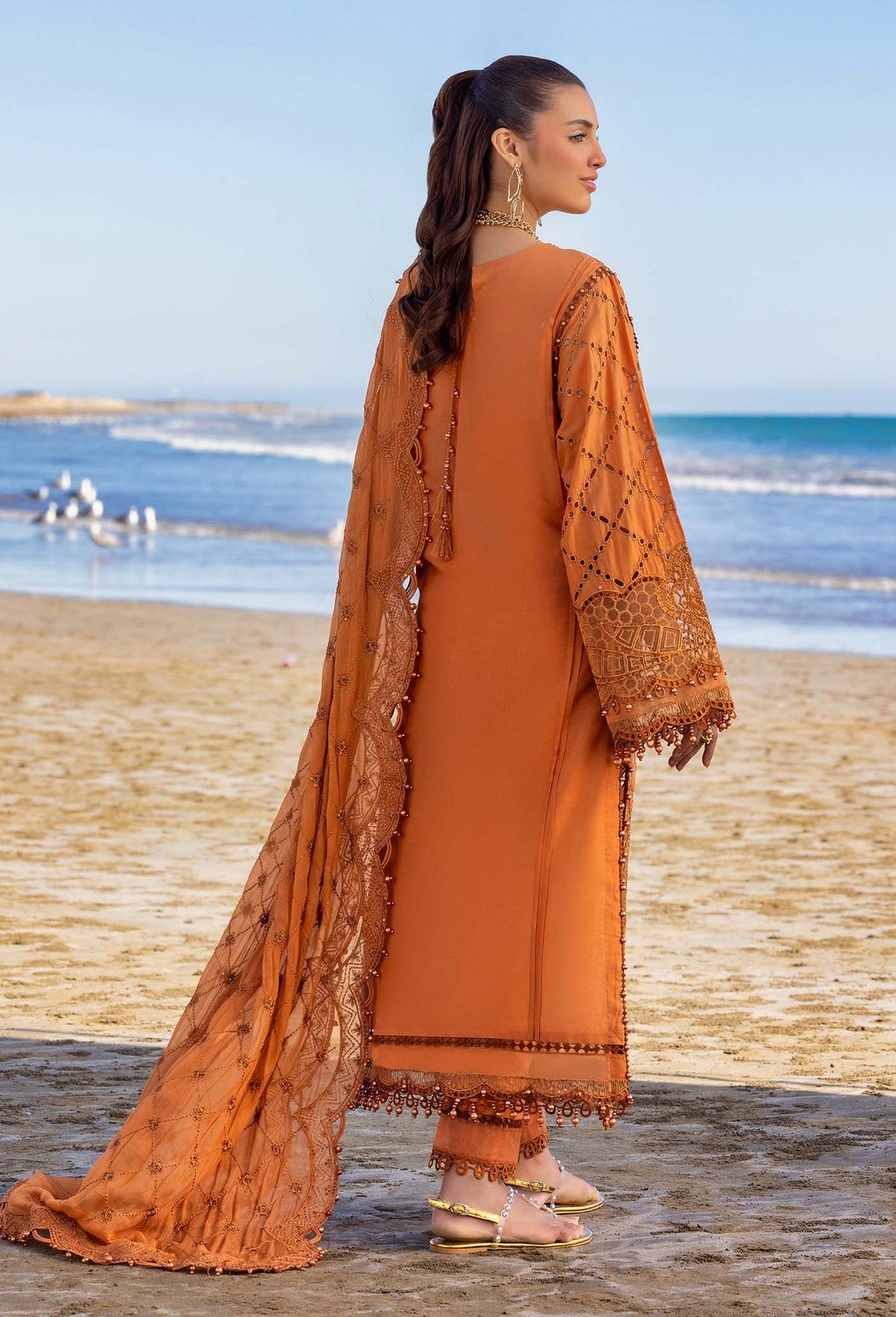 Eid Luxury Lawn | LASSERKARI By Adan's Libas | 03345
